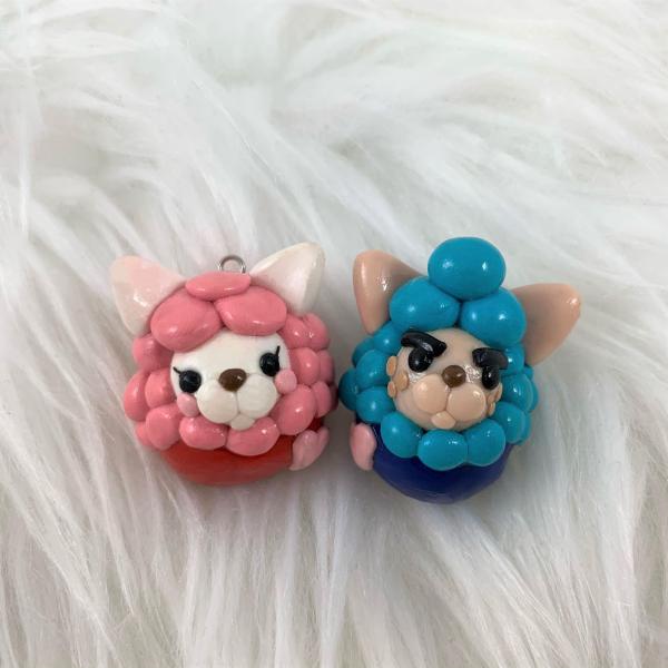 Reese and Cyrus Polymer Clay Charms
