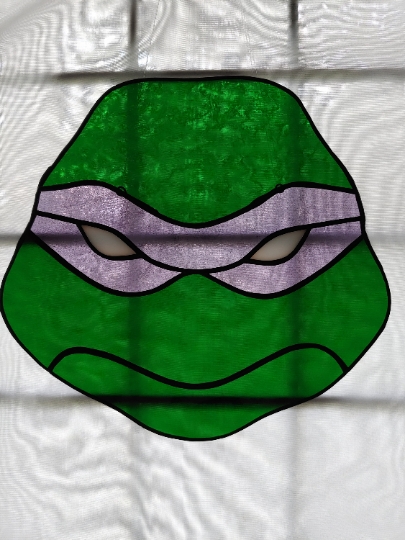 Teenage Mutant Ninja Turtles Stained Glass Suncatcher