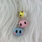 Dango Daikazoku Polymer Clay Keychain Set