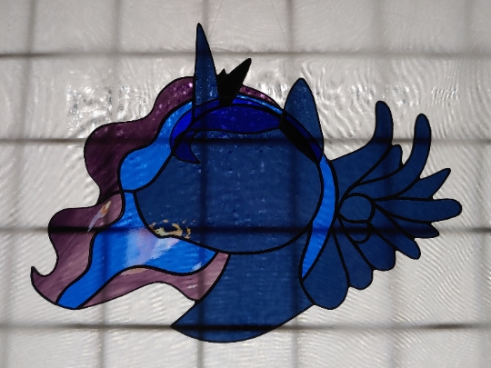 Pony Stained Glass Suncatcher picture