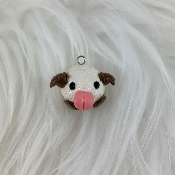 Poro Polymer Clay Charm