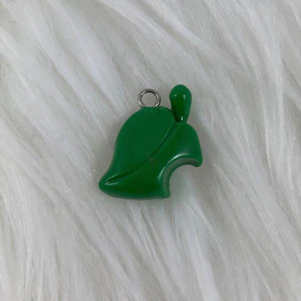 New Leaf Polymer Clay Charm