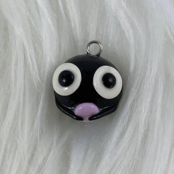 Chibi Soot Ball Polymer Clay Charm picture