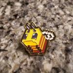 Minecraft Enamel Bee Pin