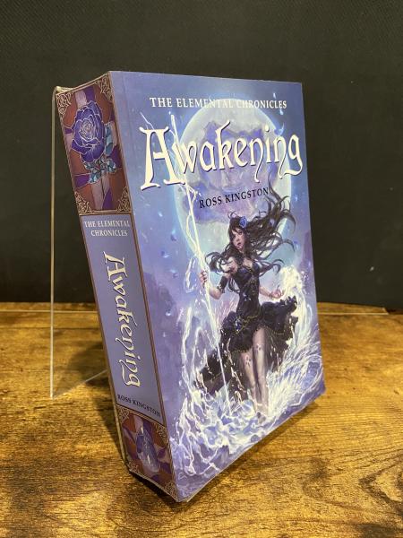 Signed Paperback Book - Awakening - The Elemental Chronicles Epic Fantasy Book 1 picture