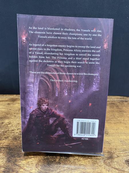 Signed Paperback Book - Awakening - The Elemental Chronicles Epic Fantasy Book 1 picture