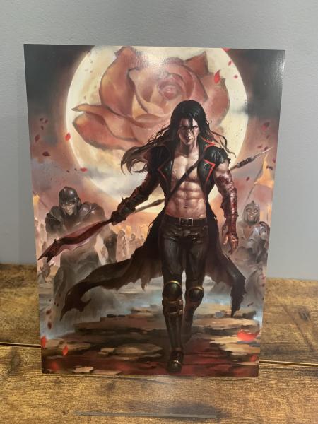 Jex (From Reaper front cover) Character Fantasy Art Print A4 picture
