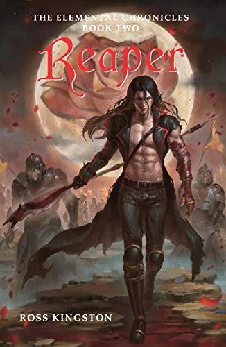 Signed Paperback Book - Reaper - The Elemental Chronicles Epic Fantasy Book 2