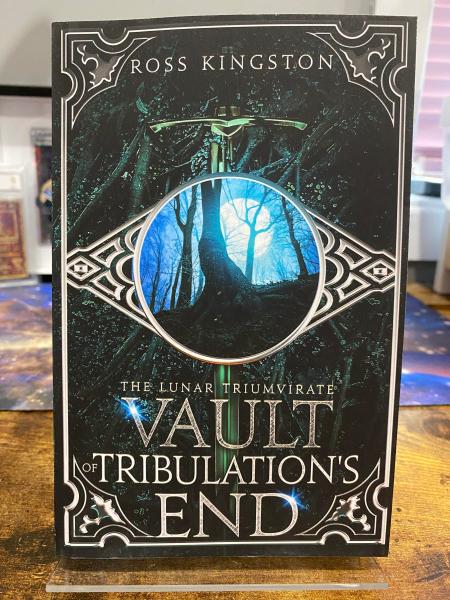 Signed Paperback Book - Vault Of Tribulation's End - The Lunar Triumvirate Book Two picture