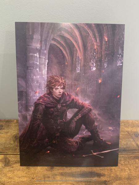 Rufus (From Awakening back cover) Character Fantasy Art Print A4