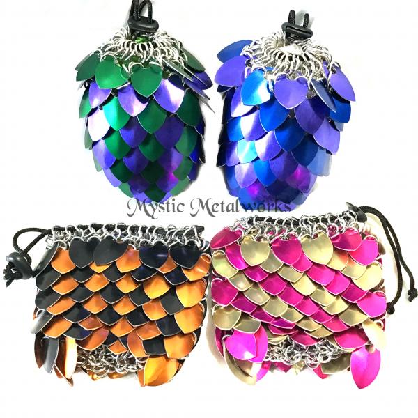 Large Scalemaille Dice Bag picture