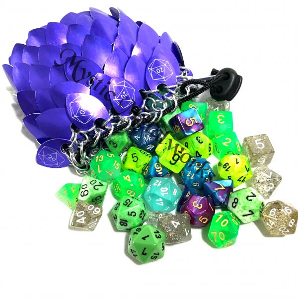 Large Scalemaille Dice Bag picture