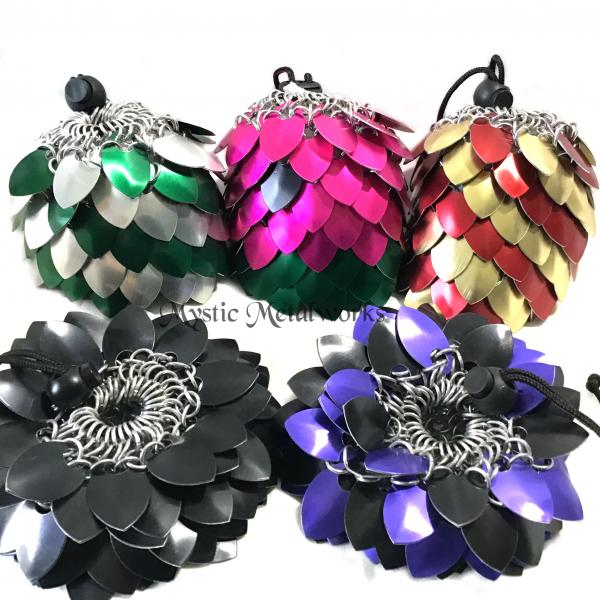 Large Scalemaille Dice Bag picture