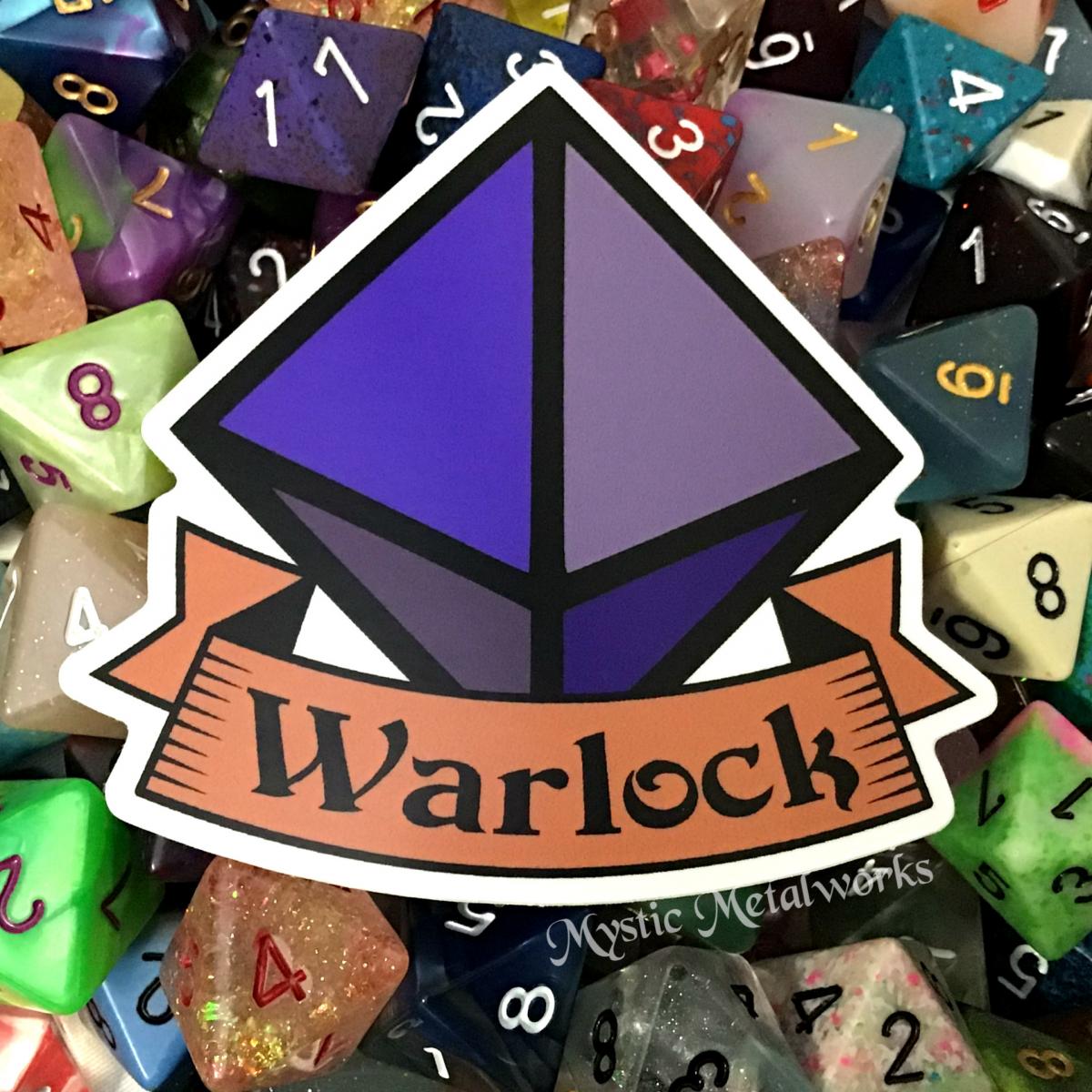 3" Class Hit Dice Stickers picture