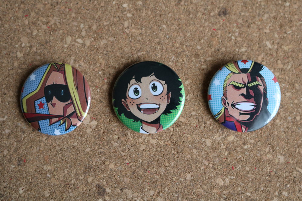 My Hero Academia 1.5" Buttons picture