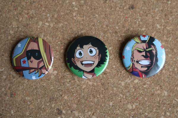 My Hero Academia 1.5" Buttons picture