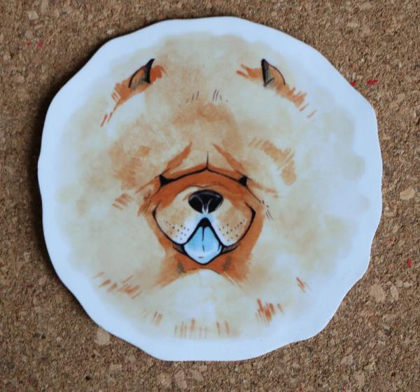 Chow Chow Vinyl Sticker picture