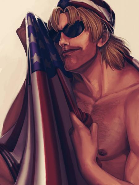 Bandit Keith America Print picture