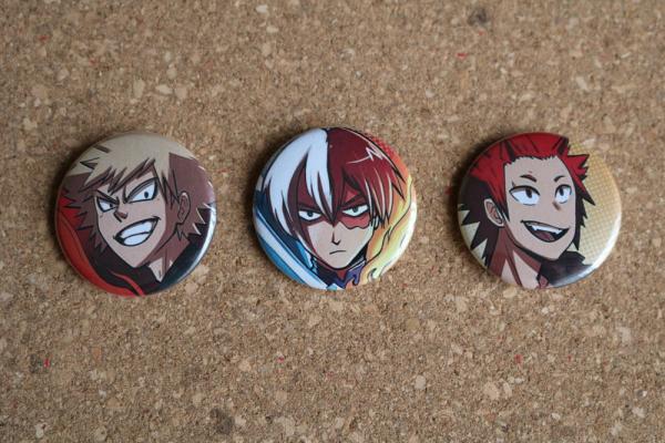 My Hero Academia 1.5" Buttons picture