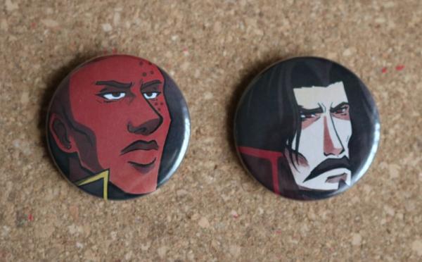 Castlevania 1.5" Buttons picture