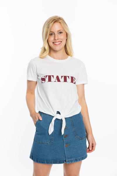 Tie Front Tee | State picture