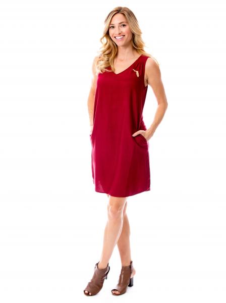 Florida | Shift Dress | Garnet picture