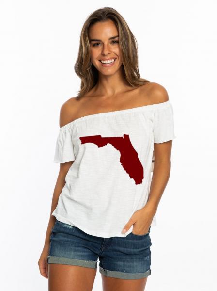 Garnet Florida | Off the Shoulder Top picture