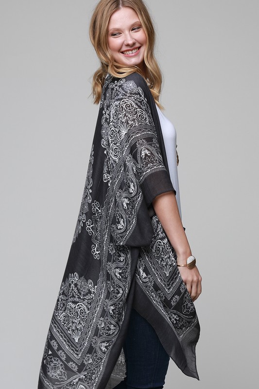 Ornate Mandala Kimono