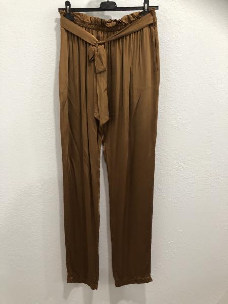 Silk Maluka Pants, Rust picture