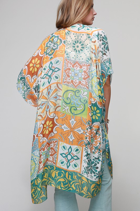 Moroccan Tile Kimono picture