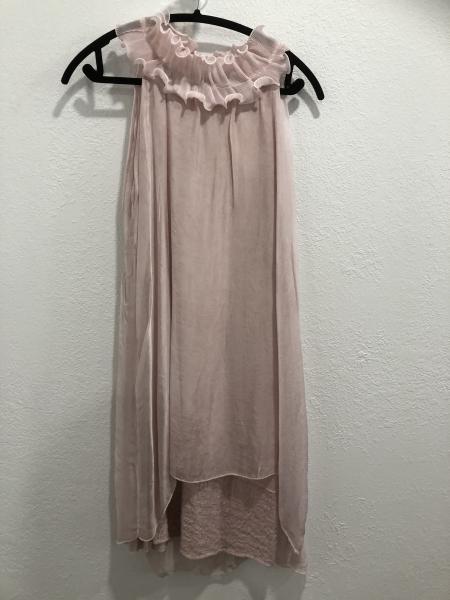 Silk Karoline Blush Dress picture