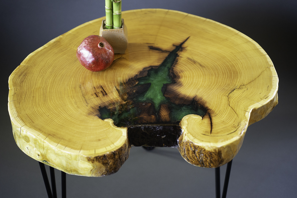 Live Edge Mulberry River Table picture