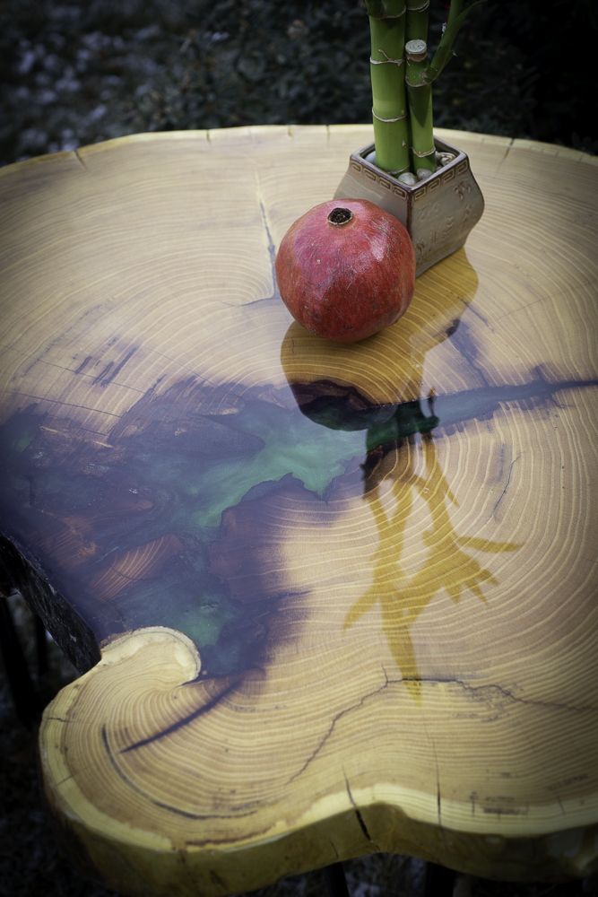 Live Edge Mulberry River Table picture