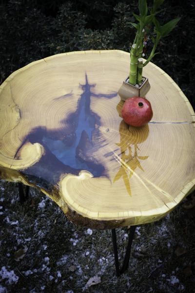 Live Edge Mulberry River Table picture