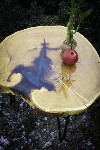 Live Edge Mulberry River Table picture