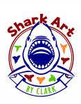 Shark Art by Clark