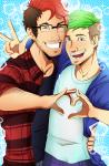 Markiplier and Jacksepticeye (Youtubers)