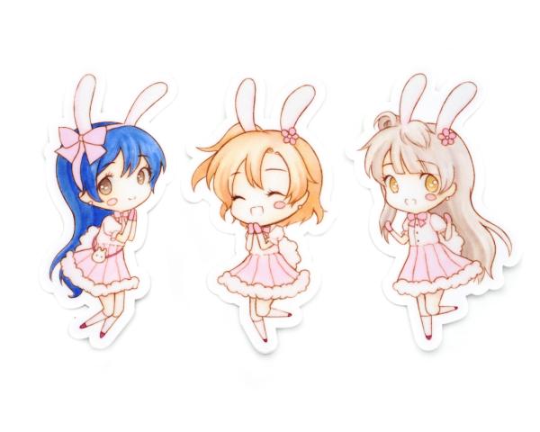 Love Live Muse Bunny Stickers picture