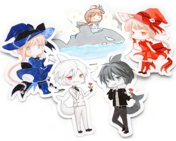 Wadanohara and the Great Blue Sea Stickers