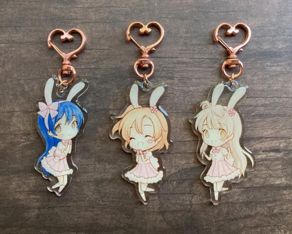 Love Live Muse Bunny Charms picture