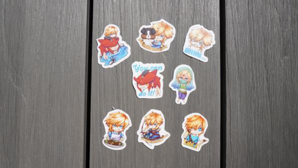 Vinyl Botw sticker pack picture