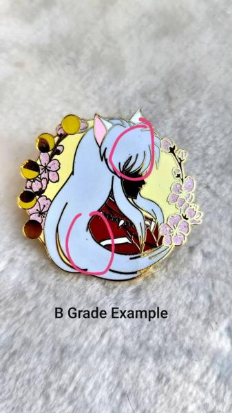 Dog demon and arrow girl Enamel Pin set picture