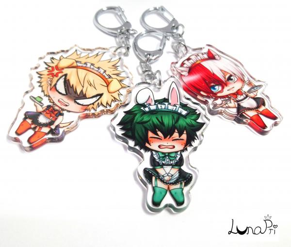 2" Boku no Maido Academia Keychains picture