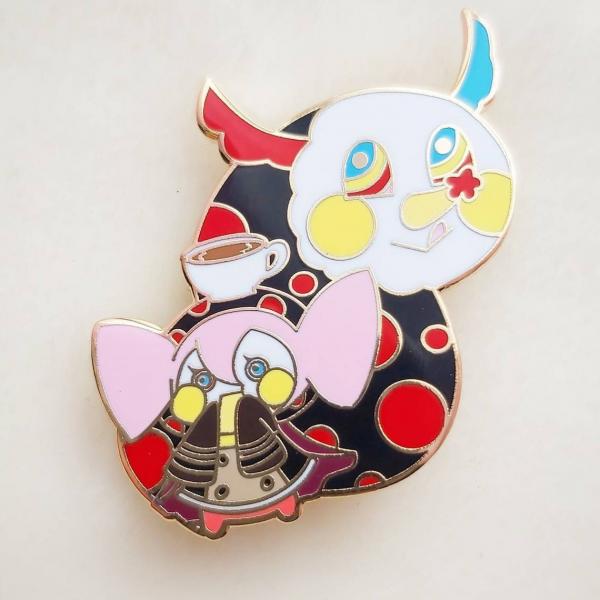 1.5" Bebe Sweets Witch Enamel pin picture