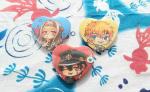 Toilet man Heart Button Pin Badge
