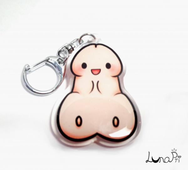 2" Kawaii Peen Keychain picture