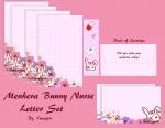 Menhera Nurse Bunny Letter Set