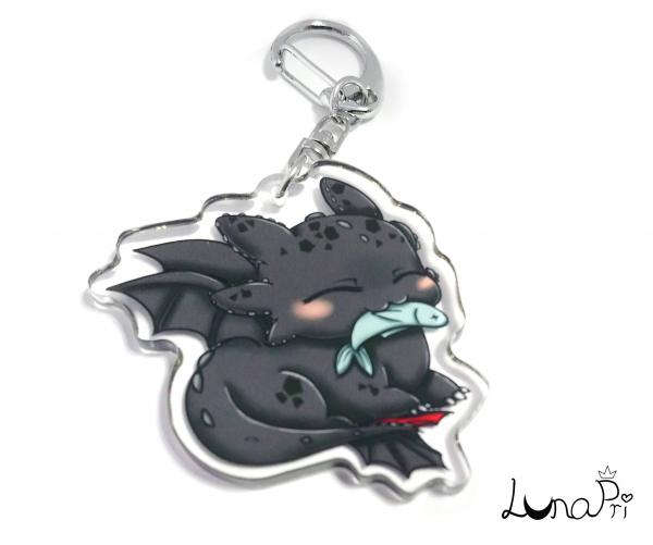2" Toothless Keychain picture