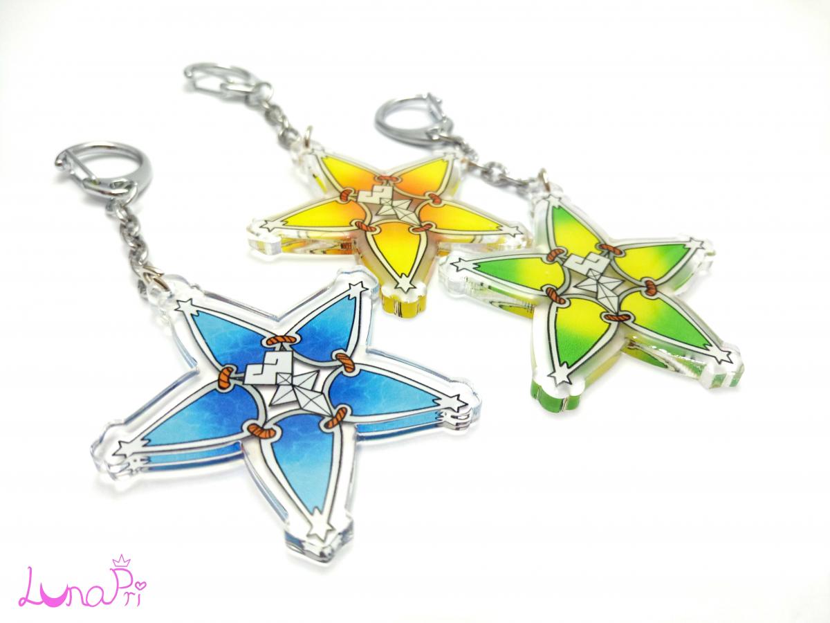 Double Sided 2" Clear Acrylic Pao pu W ayfinder Charms picture