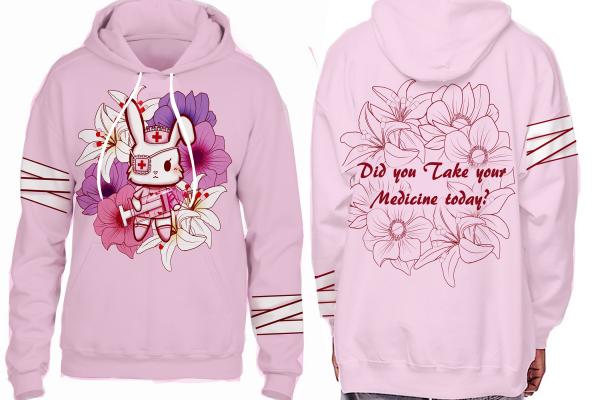 Menhera Bunny Hoodie